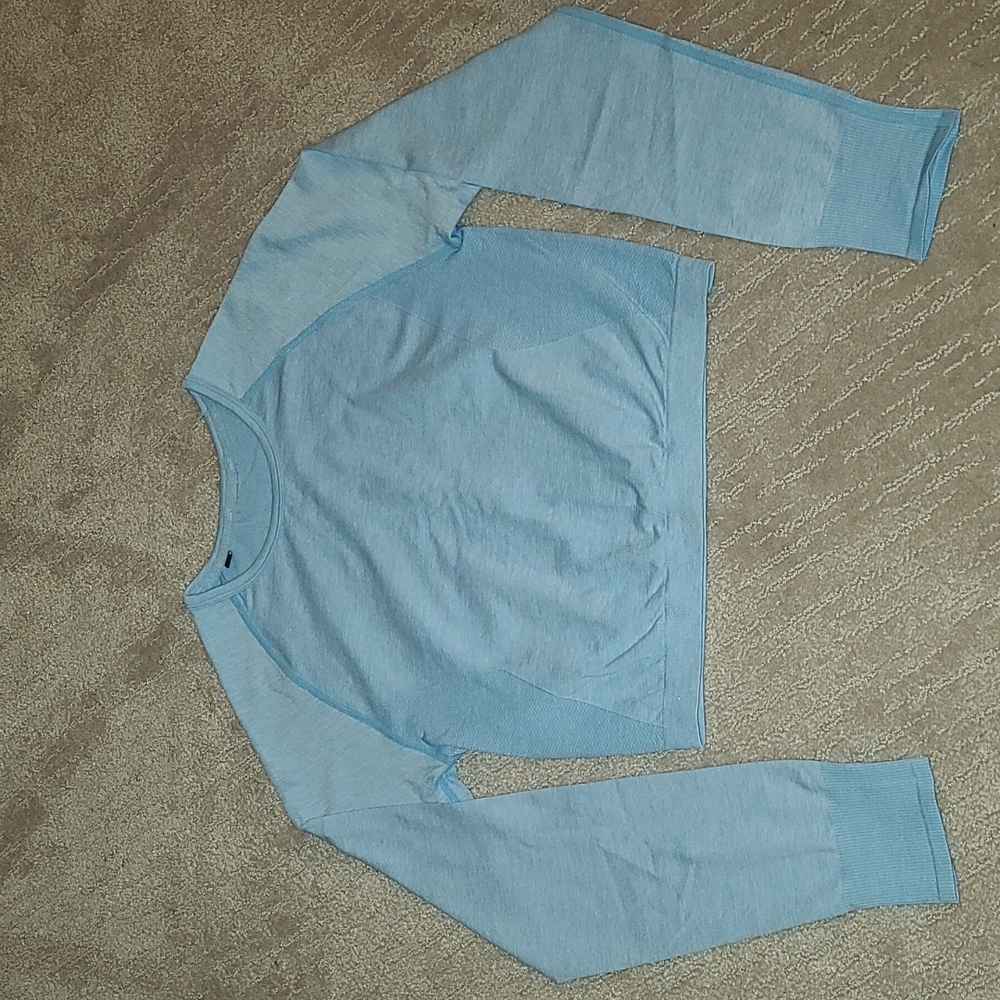My Protein Crop Top Long Sleeve